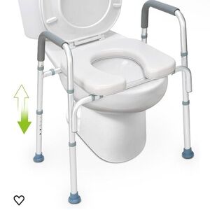 OasisSpace Raised Toilet Seat